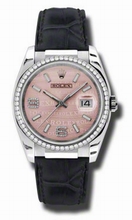 Rolex  Datejust 116189PWDAL Pink Wave Watch