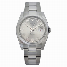 Rolex  Datejust 116200-SAO Silver Concentric Watch