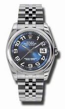  Datejust 116200BLBKAJ Stainless Steel Watch