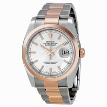 Rolex  Datejust 116201SSO 18kt Rose Gold And Stainless Steel Watch