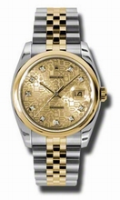 Rolex  Datejust 116203CJDJ Champagne Jubilee Watch