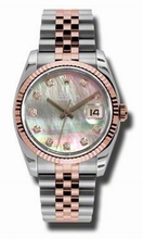Rolex  Datejust 116231BKMDJ Ladies Watch