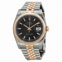 Rolex  Datejust 116231BKSJ Stainless Steel Watch