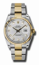 Rolex  Datejust 116233SDO Stainless Steel and 18kt Yellow Gold Watch