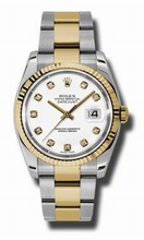 Rolex  Datejust 116233WDO Stainless Steel and 18kt Yellow Gold Watch