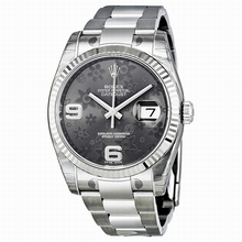 Rolex  Datejust 116234 Brown Floral Watch