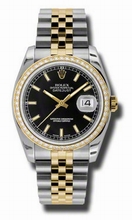 Rolex  Datejust 116243BKSJ Swiss Made Watch