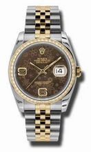 Rolex  Datejust 116243BRFAJ Brown Watch