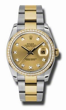 Rolex  Datejust 116243CDO Champagne Watch