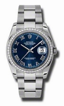 Rolex  Datejust 116244BLRO Ladies Watch