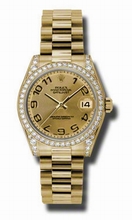   Datejust 178158CCAP 18kt Yellow Gold Case set with Diamonds Watch