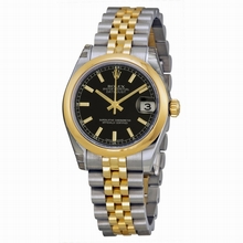 Rolex  Datejust 178243BKSJ Stainless Steel and 18kt Gold Watch