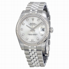 Rolex  Datejust 178274SDJ Silver With 11 Diamonds Watch