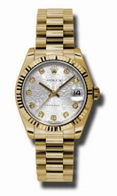 Rolex  Datejust 178278SJDP 18kt Yellow Gold Watch