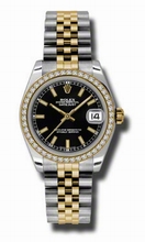 Rolex Datejust 178383BKSJ Black