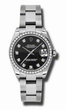 Rolex  Datejust 178384BKDO Swiss Made Watch