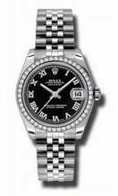 Rolex  Datejust 178384BKRJ Swiss Made Watch