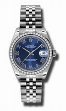 Rolex  Datejust 178384BLRJ Blue Watch