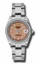 Rolex  Datejust 178384PSO Stainless Steel Watch