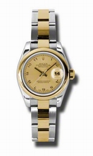 Rolex  Datejust 179163CAO Champagne Watch