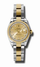 Rolex  Datejust 179173CSO Stainless Steel and 18kt Yellow Gold Watch