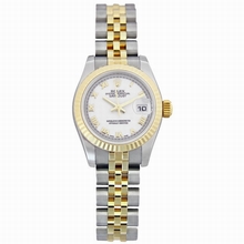 Rolex  Datejust 179173WRJ Stainless Steel Watch