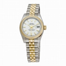 Rolex  Datejust 179173WSJ White Watch