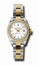 Rolex  Datejust 179173WSO White Watch