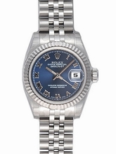 Rolex  Datejust 179174BLRJ Ladies Watch
