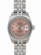 Rolex  Datejust 179174PRJ Ladies Watch