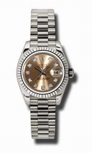 Rolex  Datejust 179179PDP Ladies Watch