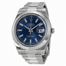 Rolex  Datejust II 116300BLSO Stainless Steel Watch
