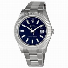 Rolex  Datejust II 116334BLSO Mens Watch