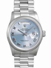 Rolex  Day-Date 118206-BLR Blue Watch