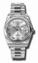 Rolex  Day-Date 118206GYRP Platinum Watch