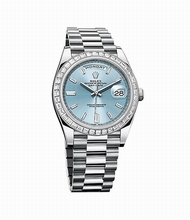Rolex  Day-Date 228396IBLDP 18K White Gold Watch