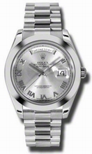 Rolex  Day-Date II 218206RRP Rhodium Watch