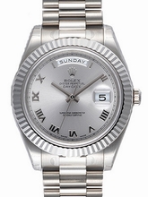 Rolex  Day-Date II 218239SRP Silver Watch