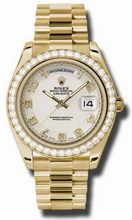 Rolex  Day-Date II 218348IVCAP 18kt Yellow Gold Watch