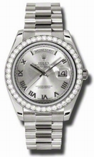 Rolex  Day-Date II 218349RRP Rhodium Watch