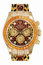   Daytona 116598SE Leopard Print with 8 Diamonds Watch