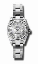 Rolex  Lady Datejust 179174MRO Stainless Steel Watch