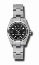 Rolex  Oyster Perpetual No Date 176200BKSAO Black Watch