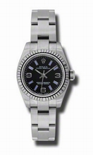 Rolex  Oyster Perpetual No Date 176234BKABLSO Stainless Steel Watch