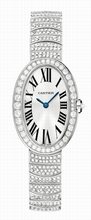 Cartier  Baignoire WB520011 Rhodiumized 18kt White Gold Watch