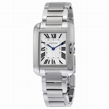 Cartier  Tank Anglaise W5310044 Silver Watch