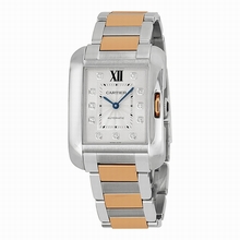Cartier  Tank WT100025 Silver Watch