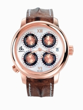 Jacob Co. Jacob & Co. GMT World Time Automatic gMT11rg Rose Gold Watch