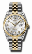 Rolex  Datejust 116203SJDJ Stainless Steel and 18K Yellow Gold Watch