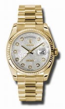 Rolex  Day-Date 118238SJDP 18kt Yellow Gold Watch